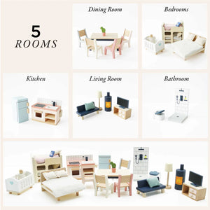 Complete Doll Furniture Set