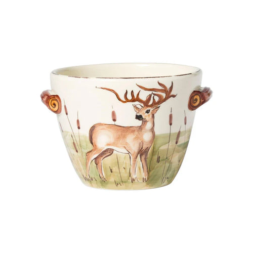 Deer Deep Serving Bowl Wildlife Collection