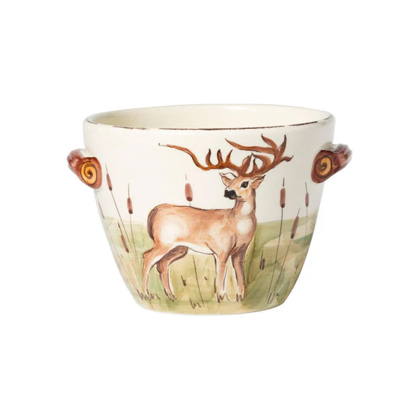 Deer Deep Serving Bowl Wildlife Collection