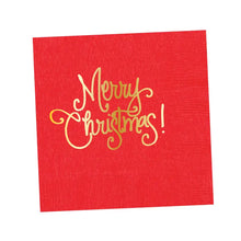 Load image into Gallery viewer, Merry Christmas Napkins