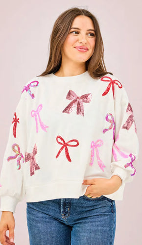 Millie Bows Sweatshirt