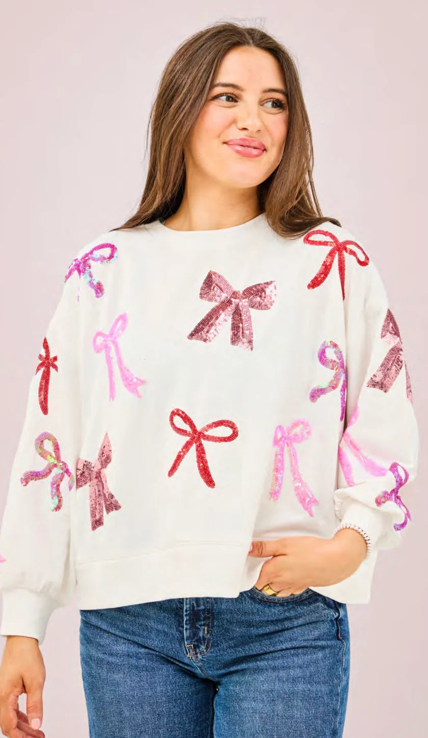 Millie Bows Sweatshirt