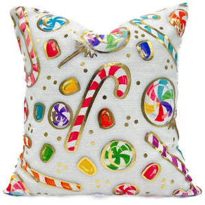 Candy Chaos Pillow 20x20