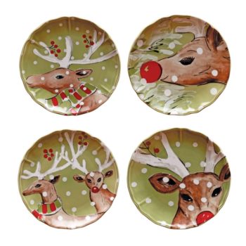 Deer Friends Salad/Dessert Plate