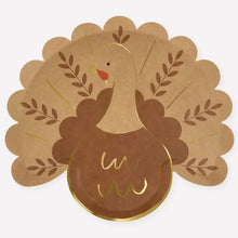 Load image into Gallery viewer, Folk Turkey Plates
