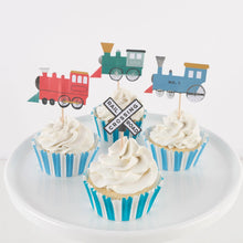 Load image into Gallery viewer, Train Cupcake Kit