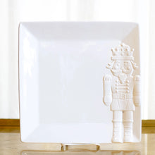 Load image into Gallery viewer, Nutcracker Embossed Serving Pieces
