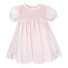Load image into Gallery viewer, Fully Smocked Dress with French Lace