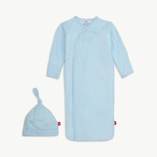 Pin Dot Blue Modal Magnetic Gown
