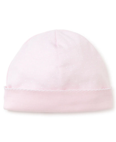 Pink Dot Print Hat New Kissy
