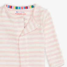 Load image into Gallery viewer, Pink Stripe Footie
