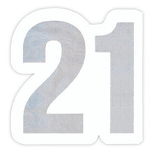 Load image into Gallery viewer, Large Number Napkin