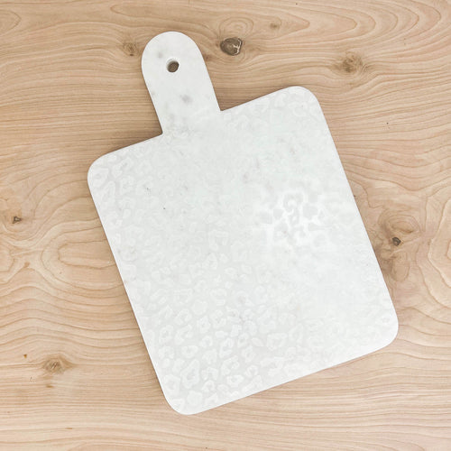 Leopard Etched Serving Pieces