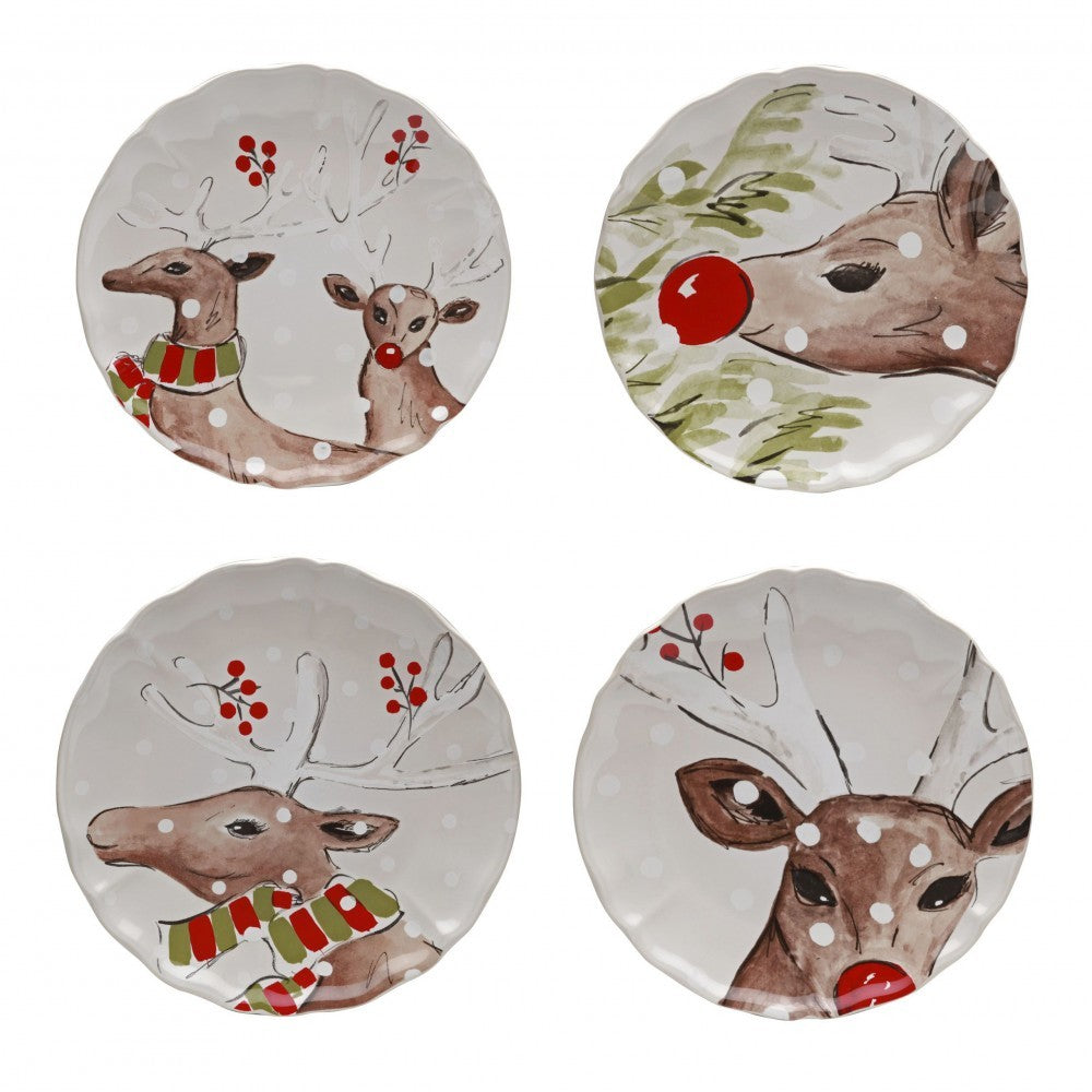 Deer Friends Dinner Plate