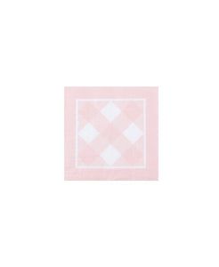 Spring Pink Gingham Sophistiplate