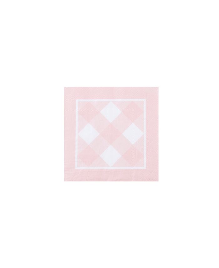 Spring Pink Gingham Sophistiplate