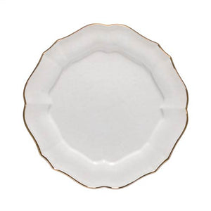 Impressions White w/ Gold Trim