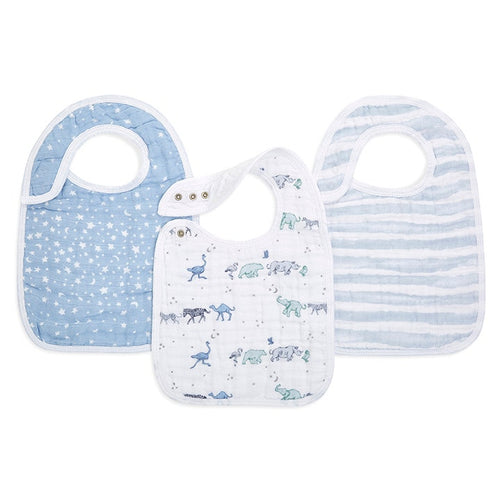 Snap Bibs 3-pack