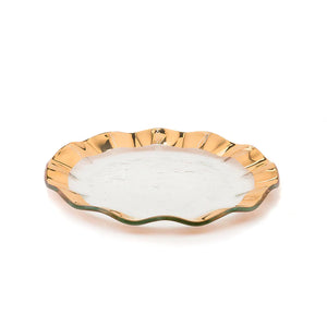 Ruffle Salad Plate G129