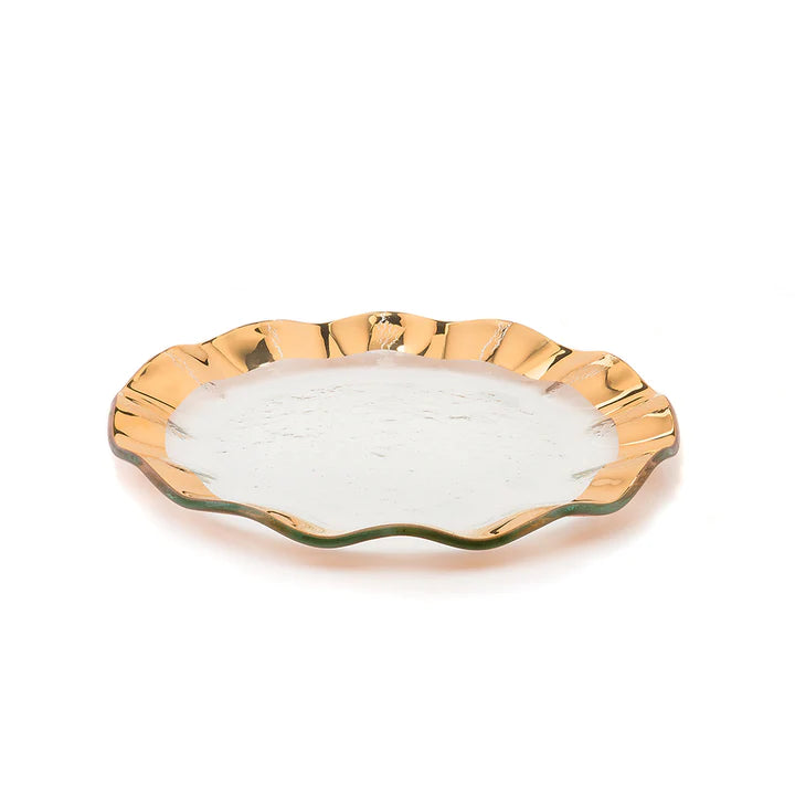 Ruffle Salad Plate G129