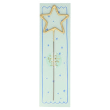 Load image into Gallery viewer, Gold Sparkler Candle