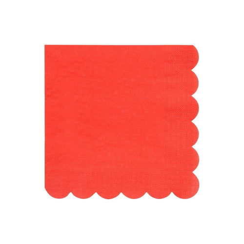 Red Large Napkins