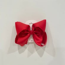 Load image into Gallery viewer, Scalloped Hair Bow