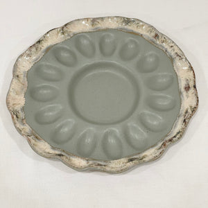 Handcrafted Egg Platter