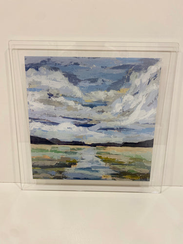 Lauren Dunn Acrylic Landscape Stand Off