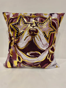 Preppy Bully Pillows 18”x18”
