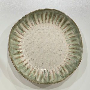Crimped Serving Bowl