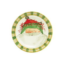 Load image into Gallery viewer, Old St. Nick Round Salad Plate