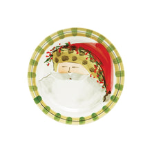 Load image into Gallery viewer, Old St. Nick Round Salad Plate