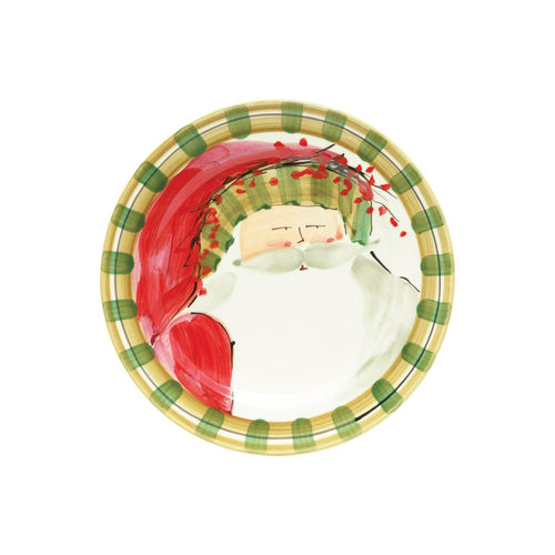Old St. Nick Round Salad Plate