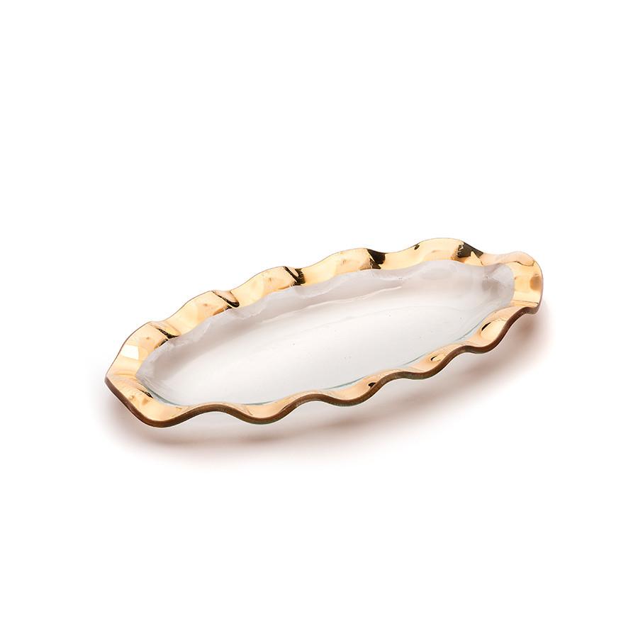 Ruffle Mini Oval Tray G233 P233
