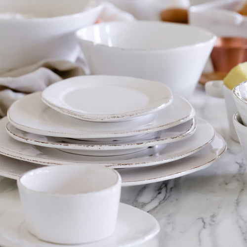 Lastra White Dinnerware