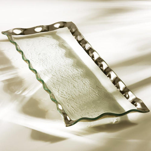 Ruffle Rectangular Tray G183