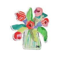 Load image into Gallery viewer, Lauren Dunn Floral Acrylic Blocks